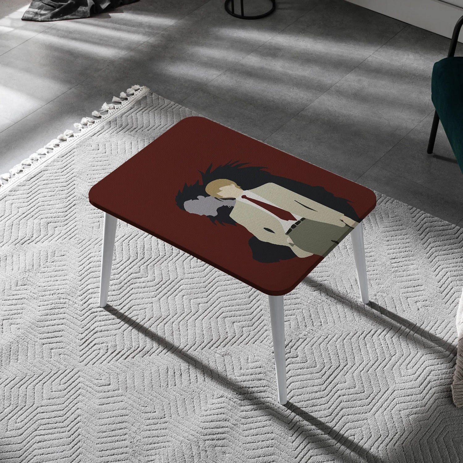 Death Note Inspired Canvas Coffee Table