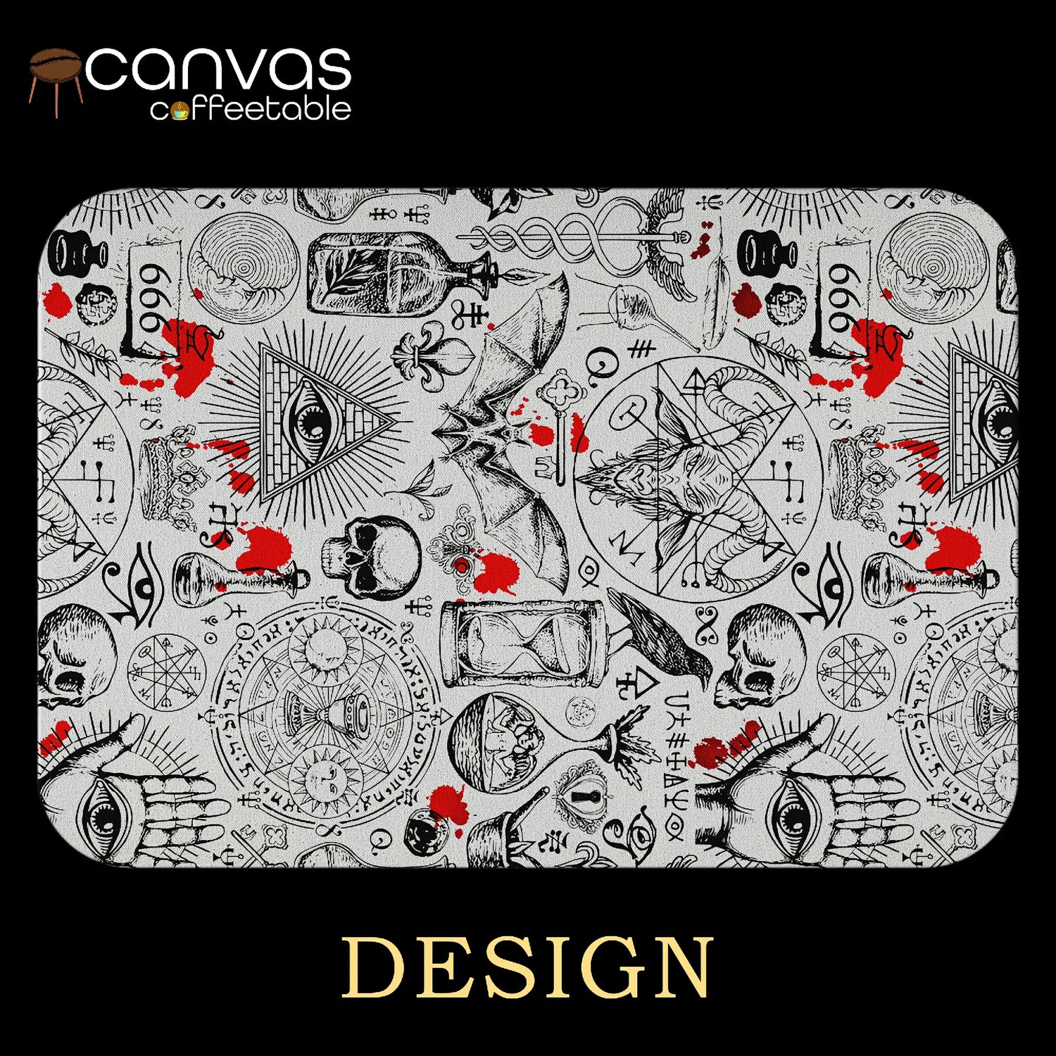 Fantasy Magic Canvas Table