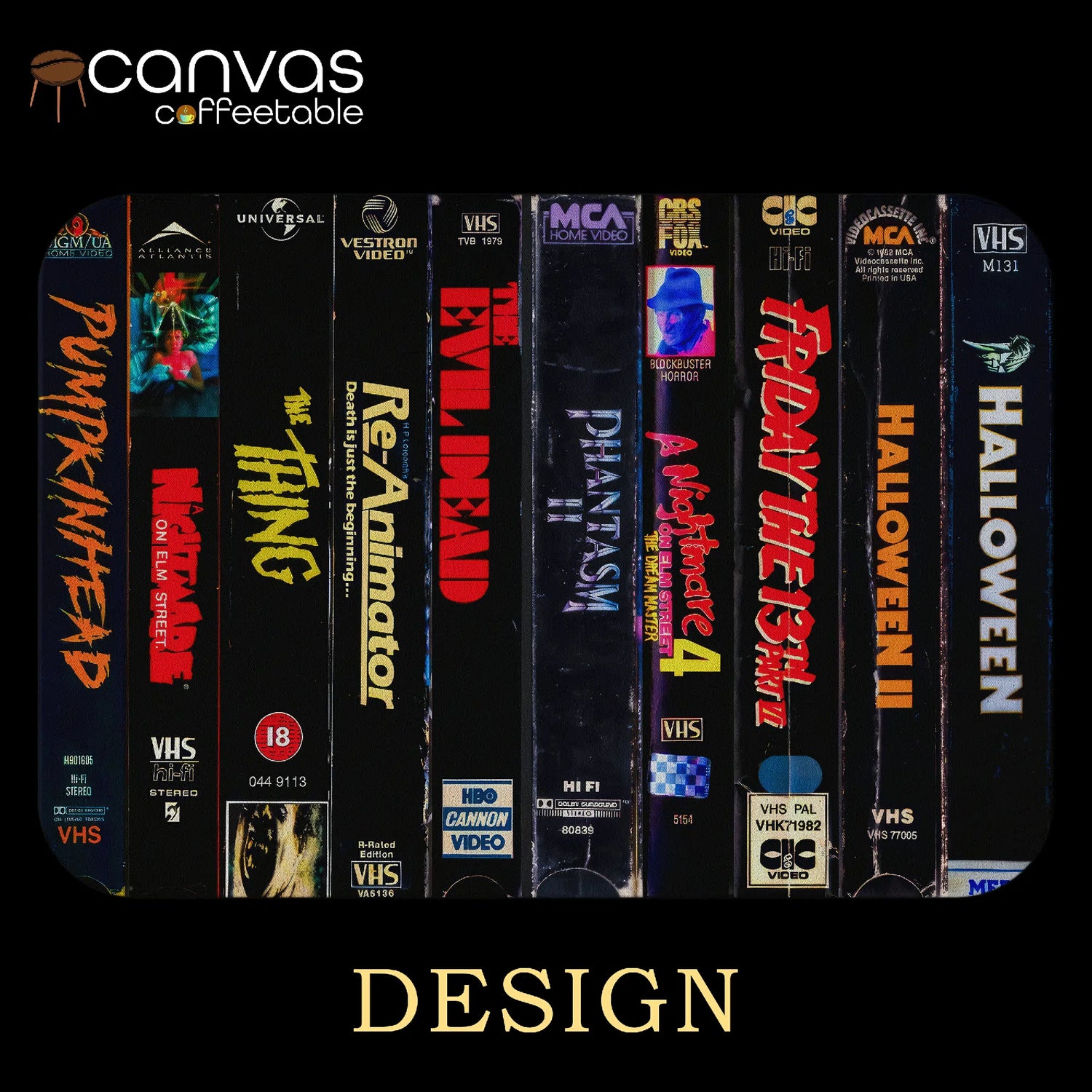VHS Screams – Icons of Horror, Frozen in Time