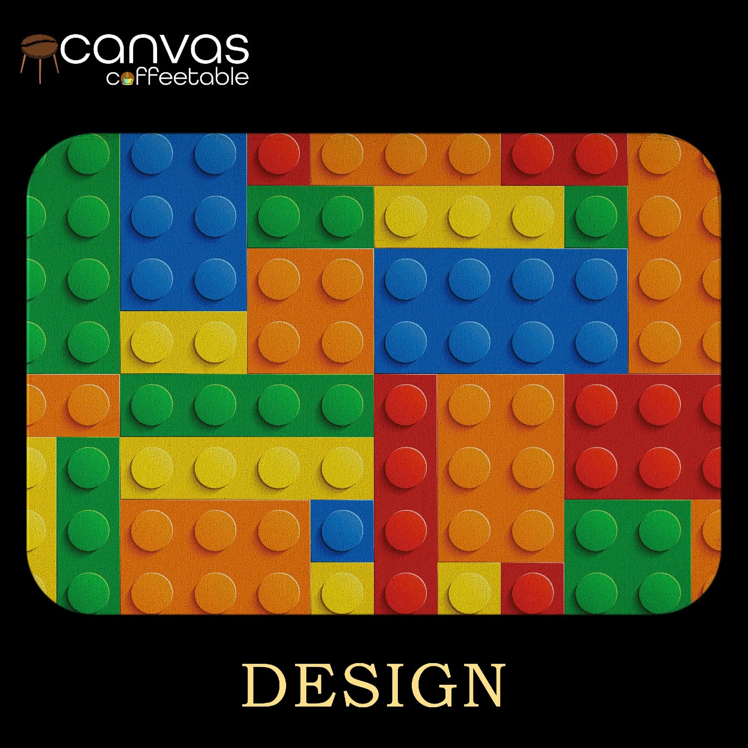 Block Party – Color Pop Canvas Table for Builders
