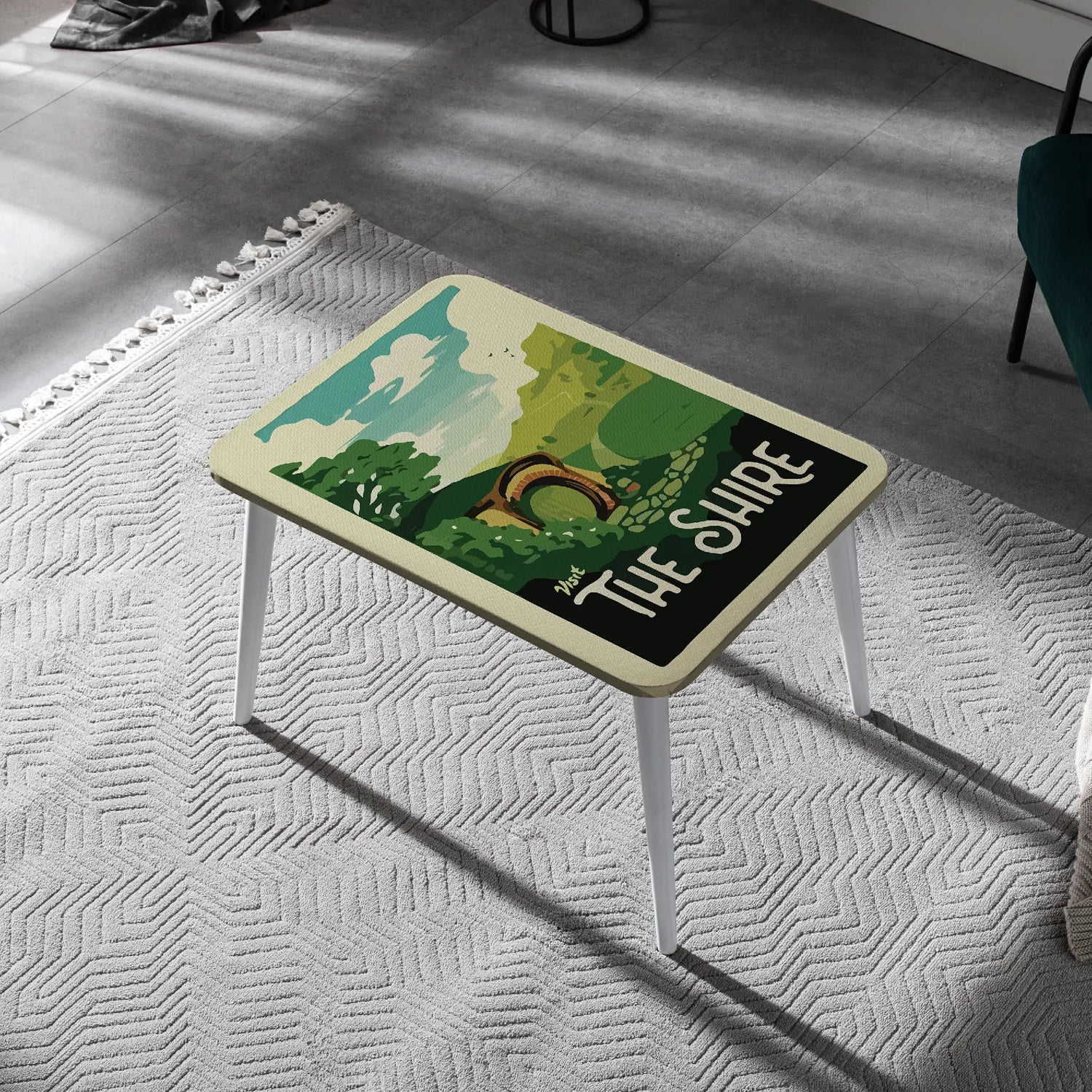 The Shire Coffee Table – Hobbit Hole Design Inspired by Middle Earth