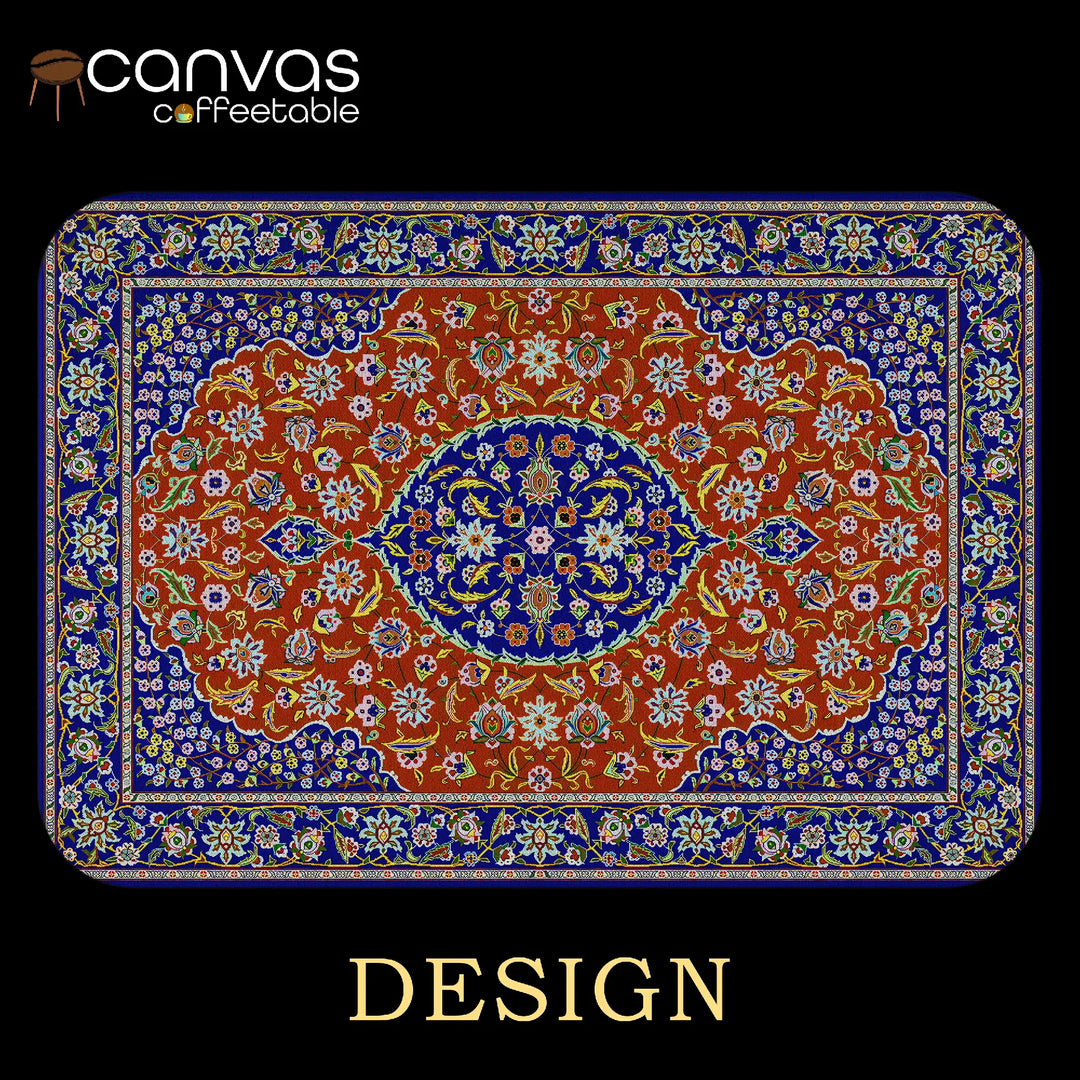 Saffron Medallion – Patterned with Timeless Elegance