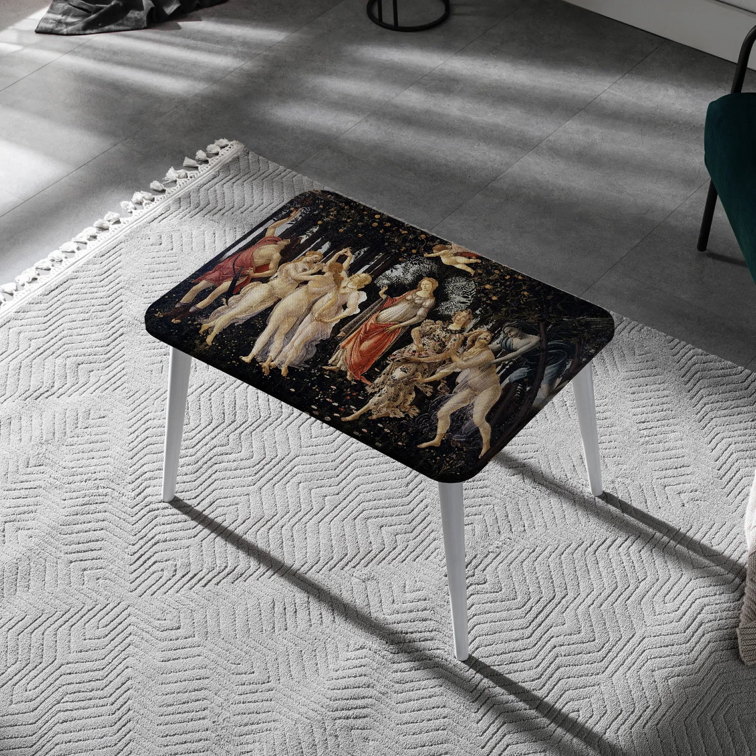 La Primavera Canvas Coffee Table – Botticelli’s Renaissance