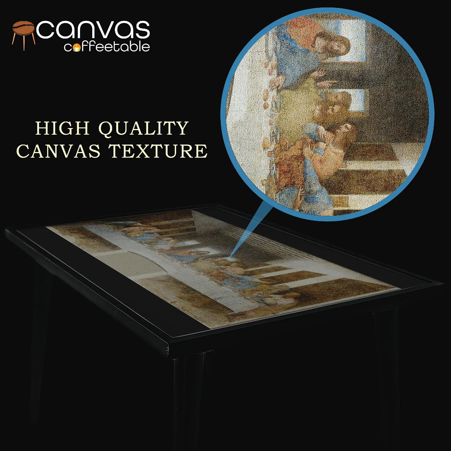 The Last Supper – Da Vinci Canvas Coffee Table
