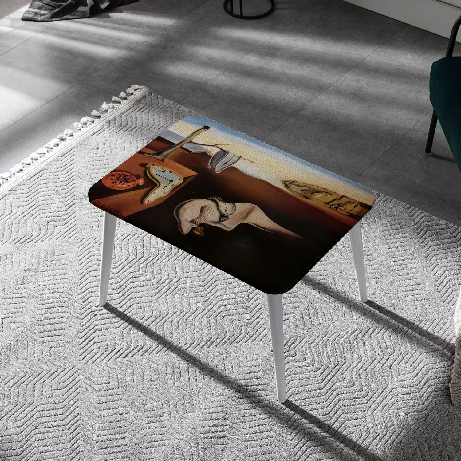 Dalí “The Persistence of Memory” Canvas Coffee Table